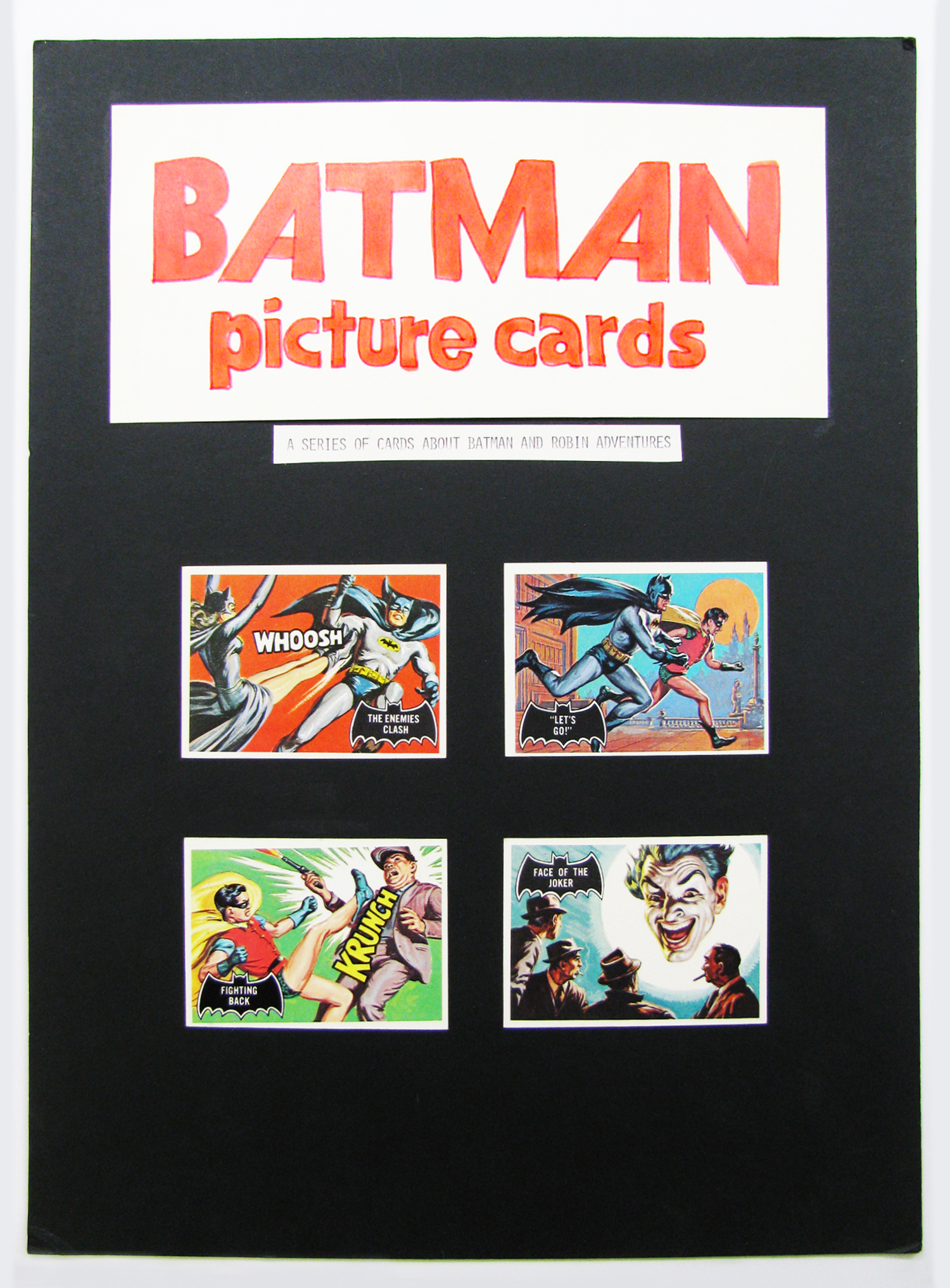 batman collector cards value